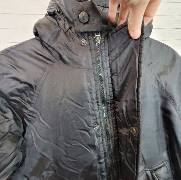 J.CREW QUILT LINED PUFFER COAT IN BLACK, SZ XS - Picture 6 of 16